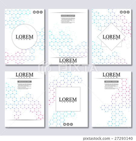 Set of business templates for brochure, flyer Set of business templates for brochure, flyer 27293140
