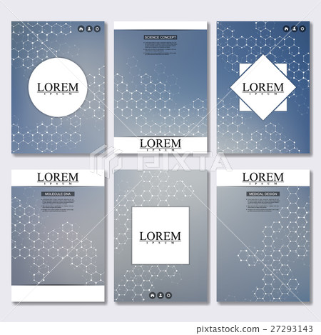 Set of business templates for brochure, flyer Set of business templates for brochure, flyer 27293143