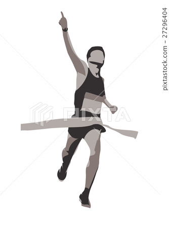 Marathon runner 27296404