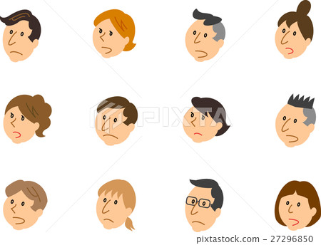 Youth face Icon embarrassing face Youth face Icon embarrassing face 27296850