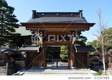 Gifu Prefecture Hida City Shinshūji Sanmon gate movie's name is a sacred place pilgrimage Gifu Prefecture Hida City Shinshūji Sanmon gate movie's name is a sacred place pilgrimage 27297998