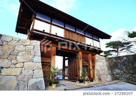 Shinshu Matsushiro castle unknown gate 27298107