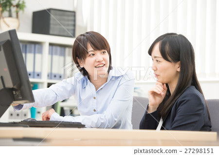 2 women in the office 2 women in the office 27298151
