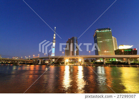 Sumida River and Skytree Sumida River and Skytree 27299307