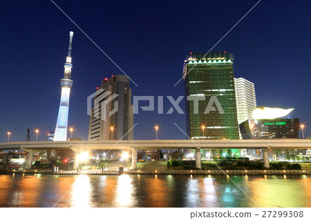 Sumida River and Skytree Sumida River and Skytree 27299308