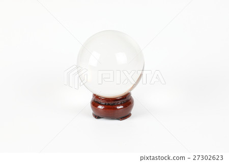 Transparent crystal ball Transparent crystal ball 27302623