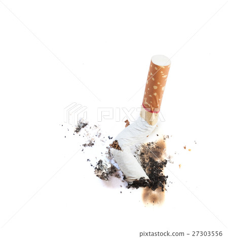 Cigarette butts. 27303556
