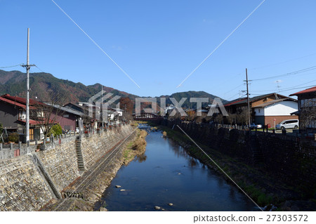 岐阜縣飛City市古川嵐江風景電影你的名字是一個神聖的朝聖地方 27303572