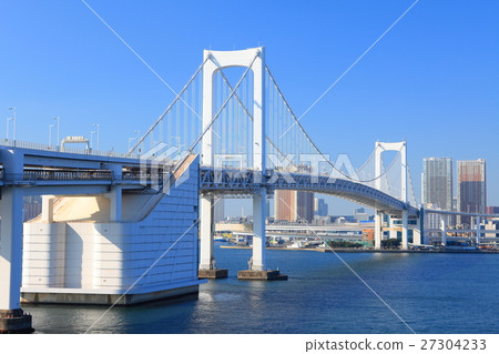Rainbow bridge seen from the boardwalk Rainbow bridge seen from the boardwalk 27304233