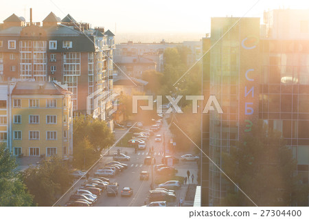 View of the city from the height 27304400