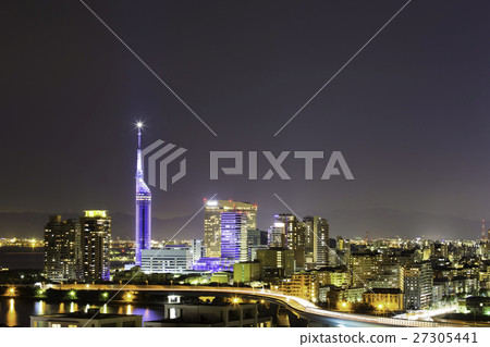 福岡的美麗夜景 福岡的美麗夜景 27305441