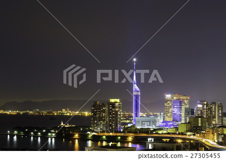 福岡的美麗夜景 27305455