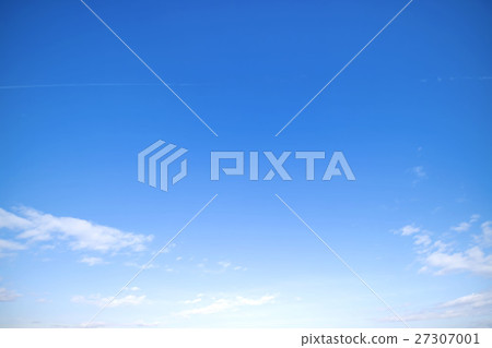 Blue sky sky cloud winter sky background background material December copy space Blue sky sky cloud winter sky background background material December copy space 27307001