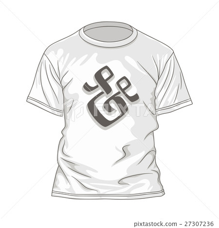 T-shirt design template 27307236