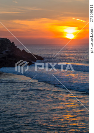 landscape sunset atlantic coastline 27309011