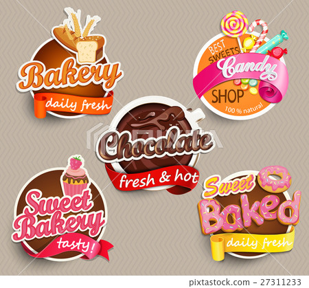 Food Label or Sticker Design Template Food Label or Sticker Design Template 27311233