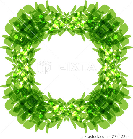 Wreath of leaves 27312264