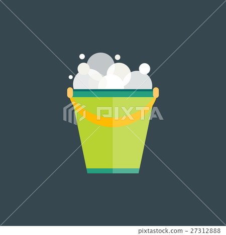 Water bucket vector illustration. 27312888