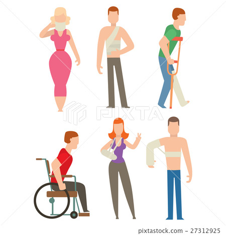 Trauma accident and human body safety vector Trauma accident and human body safety vector 27312925