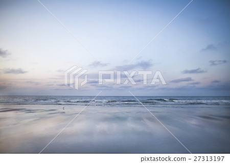 View of beach sunrise 27313197