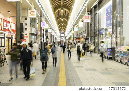 Raccoon Road Shopping District at night Raccoon Road Shopping District at night 27313572