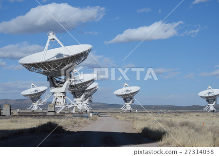 Huge antenna dish at Very Large Array Huge antenna dish at Very Large Array 27314038