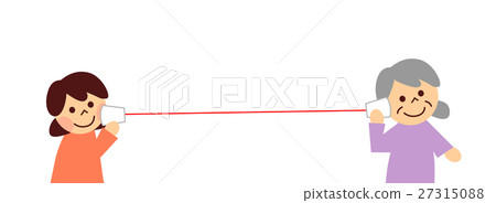 紗線電話女孩和高級女性 27315088