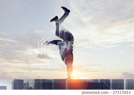 B-boy performing some moves 27315853