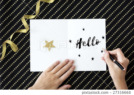 Hello Greeting Communication Language Interaction Concept 27316668