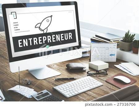 Business Rocket Ship Icon Graphic Concept Business Rocket Ship Icon Graphic Concept 27316706