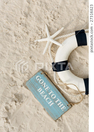 Gone to the Beach Summer Holiday Vacation Starfish Concept 27316823