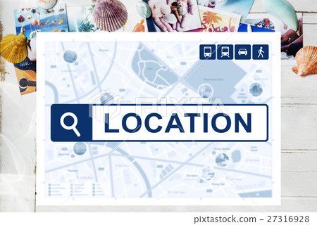 Location Travel Navigation Journey Search Concept 27316928