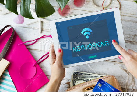 Communication Connection Technology Internet Concept 27317038