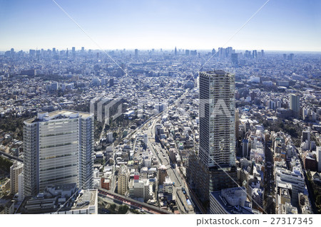 Aerial photograph of modern city 27317345