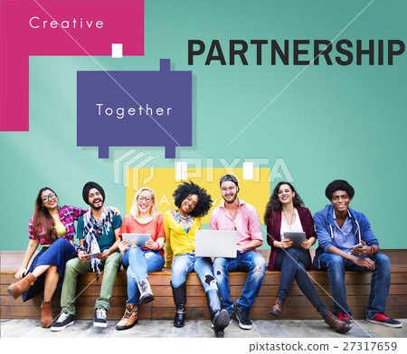 Achievement Teamwork Creative Together Collaboration Graphic Concept Achievement Teamwork Creative Together Collaboration Graphic Concept 27317659
