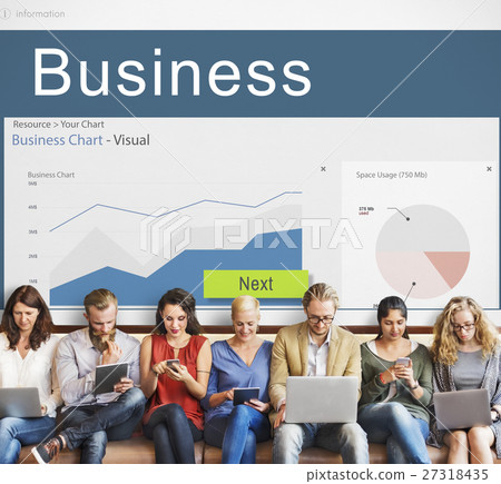 Business Strategy Graph Analysis Marketing Concept Business Strategy Graph Analysis Marketing Concept 27318435