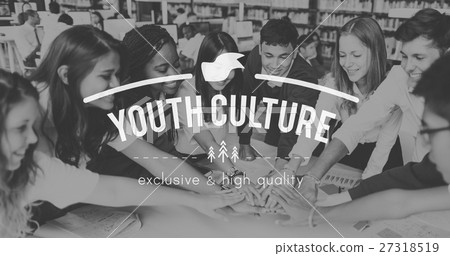 Young Youth Kids Student Teenager Concept 27318519