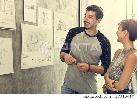 Design Studio Architect Creative Occupation Blueprint Concept Design Studio Architect Creative Occupation Blueprint Concept 27319417
