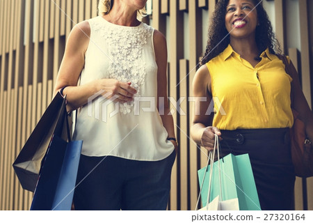 Woman Femininity Shopping Relax Concept 27320164