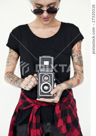 Tattoo Camera Photography Media Creative Film Concept Tattoo Camera Photography Media Creative Film Concept 27320316