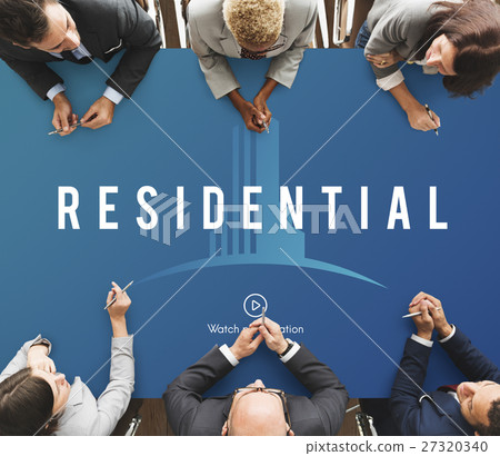 Real Estate Building Icon Concept 27320340