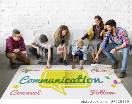 Communication Connection Social Media Concept 27320389
