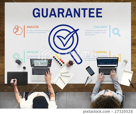 Quality Management Check Icon Concept 27320528