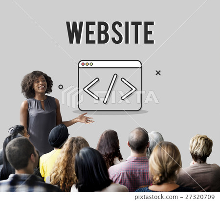 Web Development Symbol Icon Concept Web Development Symbol Icon Concept 27320709