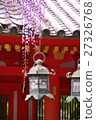 Kasuga Shrine Wisteria and Fishing Lantern 27326768