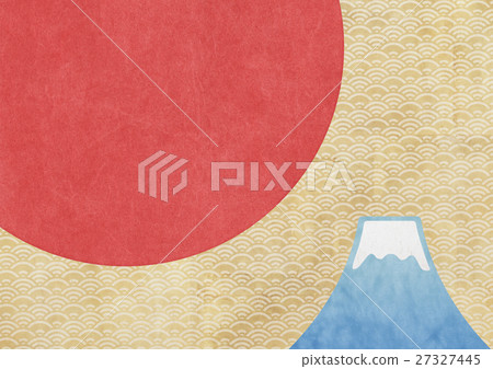 感覺總和的背景材料(日野丸,富士山) 感覺總和的背景材料(日野丸,富士山) 27327445
