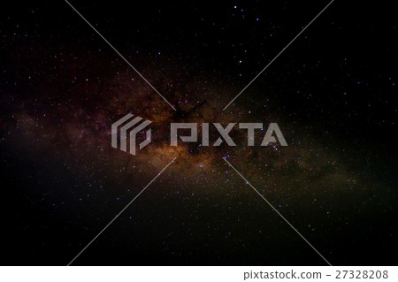 Milky way galaxy with stars and space dust  27328208