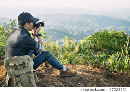 camera, landscape, man 27328361
