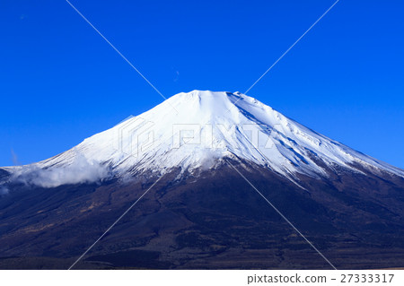 富士山在冬天很好 27333317
