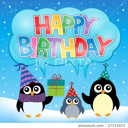 Party penguin theme image 5 27333853